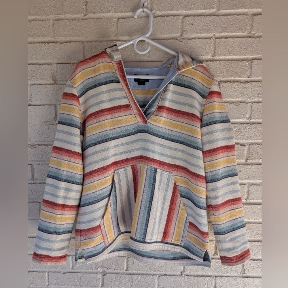 Pendleton Surf Serape Stripe Popover Hoodie